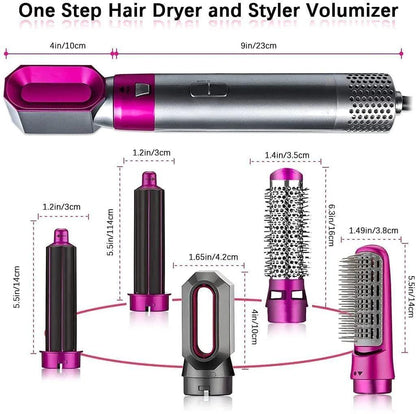 5-in-1 Multi-Head Hot Air Comb